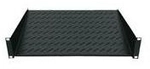 Intellinet Fixed Shelf - Rack - Regal - Schwarz, RAL 9005 - 2U - 48,3 cm (19)