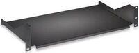 Intellinet 19 Fixed Shelf - Rack - Regal - Schwarz, RAL9005 - 2U - 48,3 cm (19)