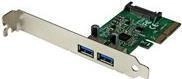 StarTech.com 2-Port USB PCIe Adapter - 10Gbit/s pro Port - USB 3.1/3.2 Gen 2 Typ-A