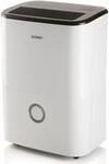 DOMO DO343DH Luftentfeuchter 75 m&sup2; 440 W 20 l/Tag Wei&szlig;, Schwarz (DO343DH)