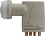 Triax Universal Quattro LNB 4Ausg.,fMultisch. TQT 400 Gold (304873)