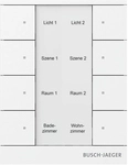 Busch-Jaeger Bedienelement wei&szlig; SB-F-8.0.11-84 (2CKA006220A0886)