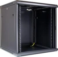 Inter-Tech SMA-6612 - 12U - Wandmontiertes Regal - 40 kg - Schwarz - Metall -