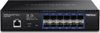 TRENDnet TL2-F7120 - Switch - managed - 12 x 10 Gigabit SFP+ - an Rack montierbar -