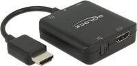 DeLOCK HDMI Audio Extractor 4K compact - 99 dB S/N (62784)