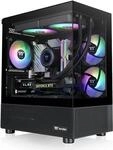 Thermaltake View 170 TG ARGB - Micro-Case - micro ATX - Seitenteil mit Fenster