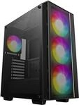 DeepCool MATREXX 55 MESH V4 C - Midi Tower - PC - Schwarz - ATX - micro ATX -