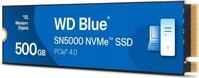 WD Blue SN5000 WDS500G4B0E - SSD - 500 GB - intern - M.2 2280 - PCIe 4.0 x4 (NVMe)