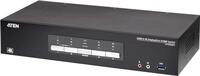 ATEN 4-Port USB True 4K DisplayPort KVM Switch - KVM-Umschalter - 4-Port (CS1924ATC)