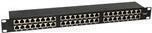 equip Pro - Patch Panel - Rack montierbar - CAT 6 - STP - RJ-45 X 48 - Hellgrau - 1U
