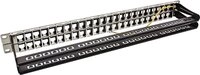 InLine&reg; Patchfeld Cat.6A 48-fach, Keystone Snap-In Leerblech, 48,26cm (19), 1HE,