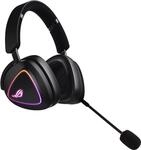 ASUS ROG Delta II - Headset - ohrumschlie&szlig;end - Bluetooth / 2,4 GHz Funkfrequenz -