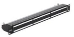 DeLOCK - Patch Panel - RJ-45 X 24 - Jet Black, RAL 9005 - 1U - 48,3 cm (19)...