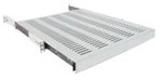 INTELLINET 48,3 cm 48,30cm (19) Ausziehbarer Fachboden 1 HE 600 mm Tiefe grau
