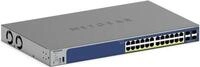 NETGEAR Smart GS728TXP - V3 - Switch - L3 Lite - Smart - 24 x 10/100/1000 (PoE+) + 4