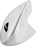 Perixx PERIMICE-813 W Ergonomische Maus Funk, Bluetooth&reg; Wei&szlig; (12274)