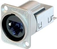 Neutrik EtherCon&reg; RJ45 CAT6 Einbaubuchsen Buchse, Einbau NE8-FDY0-C6 Pole: 8P8C