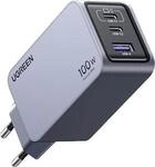 Ugreen 100W GaN Tech Nexode Pro Fast Wall Charger, 1x USB-A & 2x USB-C Space...