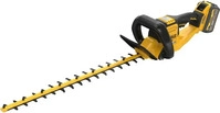 DeWalt DCMHT573X1-QW 54V XR Flexvolt Akku-Heckenschere 65 cm 31 mm mit 9 Ah Akku &