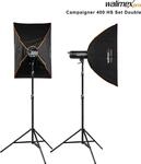 Walimex pro Campaigner 400 HS Set Double mit integriertem 2.4 GHz Empfänger, 400 Ws, Walimex pro Campaigner 400 HS Set Double mit integriertem 2.4 GHz Empfänger, 400 Ws,