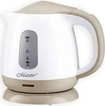 Maestro MR-012-BEIGE, Elektrischer Wasserkocher Maestro MR-012, wei&szlig; und beige