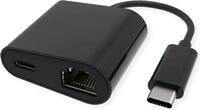 VALUE USB 3.2 Gen 2 Typ C zu Gigabit Ethernet Konverter + 1x PD Port, 100W