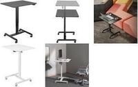 LogiLink PC-Sitz-/Steh-Arbeitsplatz, elektrisch, schwarz elektrisch...