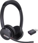 Yealink WH64 Hybrid Dual - Headset - On-Ear - DECT / Bluetooth Schwarz (1208686)