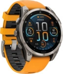 Garmin fenix 8 - Sapphire AMOLED Graphite/Orange (010-02904-11)