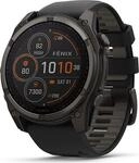Garmin fenix 8 3,56 cm (1.4) 51 mm Digital 280 x 280 Pixel Touchscreen Titan WLAN GPS