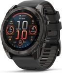 Garmin Fenix 8 3,56 cm (1.4) AMOLED 51 mm Digital 454 x 454 Pixel Touchscreen Titan