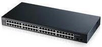 Zyxel GS1900-48 - Switch - Smart - 48 x 10/100/1000 + 2 x Gigabit SFP - Desktop, an