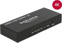 Delock HDMI UHD Splitter 1 x HDMI in > 4 x HDMI out 4K (18684)