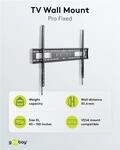 Wentronic Goobay Pro - XL - Klammer - f&uuml;r LCD TV (fest) - verriegelbar - Stahl -