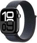 Apple Watch Series 10 GPS 42mm Jet Black Aluminium Case mit Ink Sport Band