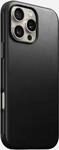 Nomad Modern Leather Case Schutzh&uuml;lle iPhone 16 Pro Max Schwarz MagSafe-kompatibel