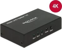 Delock HDMI UHD Splitter 1 x HDMI in > 2 x HDMI out 4K (18682)