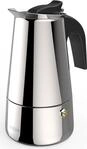 Xavax Espressokocher aus Edelstahl f&uuml;r 4 Tassen, Herdkanne, u.a. Induktion, 200ml
