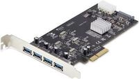 StarTech.com 4-Port USB-A PCIe Card, USB 3,2 5Gbps, 4x USB Controllers -...