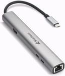 Sharkoon OfficePal Combo Adapter, Dockingstation - (grau)(4044951040704)