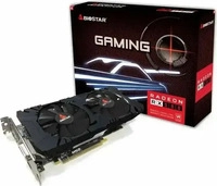 Grafikkarte BIOSTAR Radeon RX 580 8GB GDDR5 (VA5815TQ82) (VA5815TQ82)