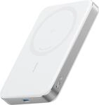 Anker MagGo - Induktive Power Bank - 10000 mAh - 30 Watt - PD (24 pin USB-C) - auf