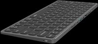 Rapoo Ultraflache Tastatur UCK-6001 mit 8-in-1 USB-C Multiport Adapter, QWERTZ