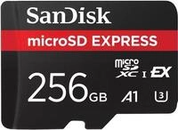 SanDisk Express - Flash-Speicherkarte - 256GB - microSDXC UHS-I (SDSQXFN-256G-GN4NN)