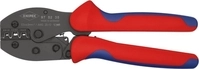 KNIPEX PreciForce Crimpzange 97 52 42 rot/blau f&uuml;r MC4 und EVO 2 (97 52 42)