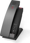 Snom HD101 - IP-Telefon - Schwarz - Kabelloses Mobilteil - Tisch/Wand -