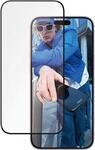 PanzerGlass - Bildschirmschutz f&uuml;r Handy - ultrabreite Passform - Glas - Rahmenfarbe