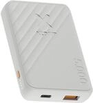 Xtorm Go2 Series Powerbank - 5.000 mAh - 12W / 1x USB-C / 1x USB-A - ash wei&szlig; -