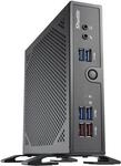 Shuttle XPC slim DS50U - Barebone - Slim-PC - LGA1700-Sockel - 1 x Celeron 7305 / 1,1