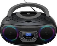 Denver TDB-212 DAB+ Boombox FM/BT/USB/CD/AUX grau (TDB-212GR)